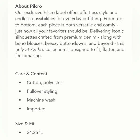 NWT Anthropologie Pilcro Contrast Plaid Flannel Sweatshirt, Small - Picture 12 of 13